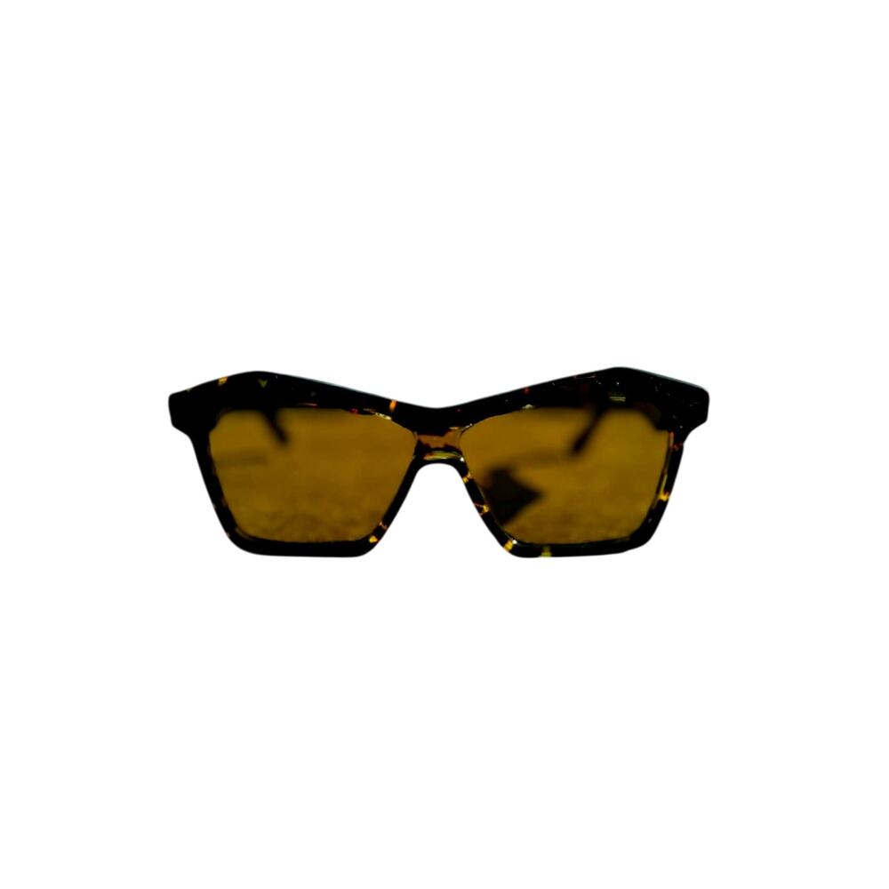 Bottega Veneta Minimalist Geometric Sunglasses Havana Tortoise Brown BV1093S NEW - Picture 2 of 12